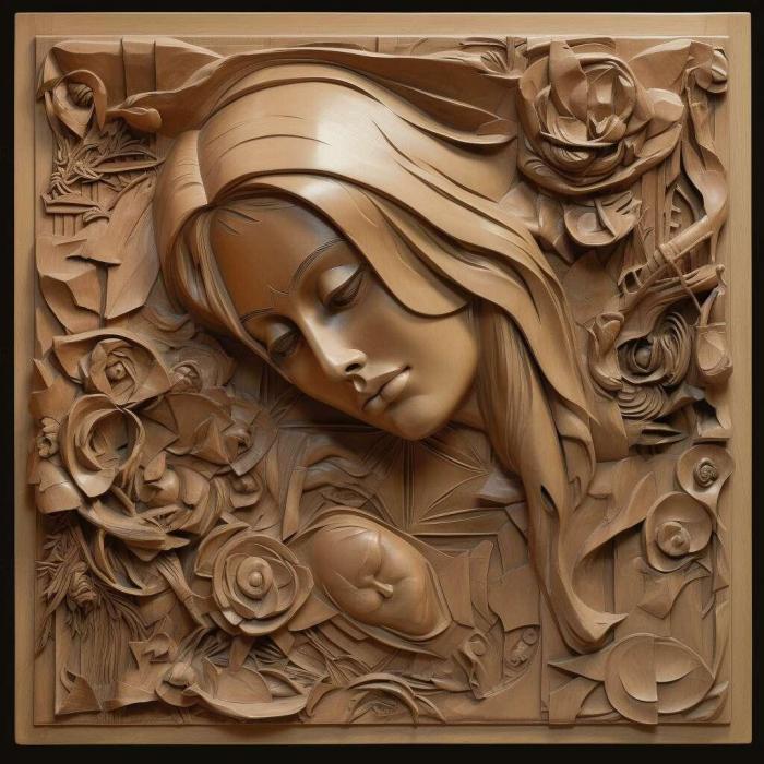 نموذج ثلاثي الأبعاد لآلة CNC 3D Art 